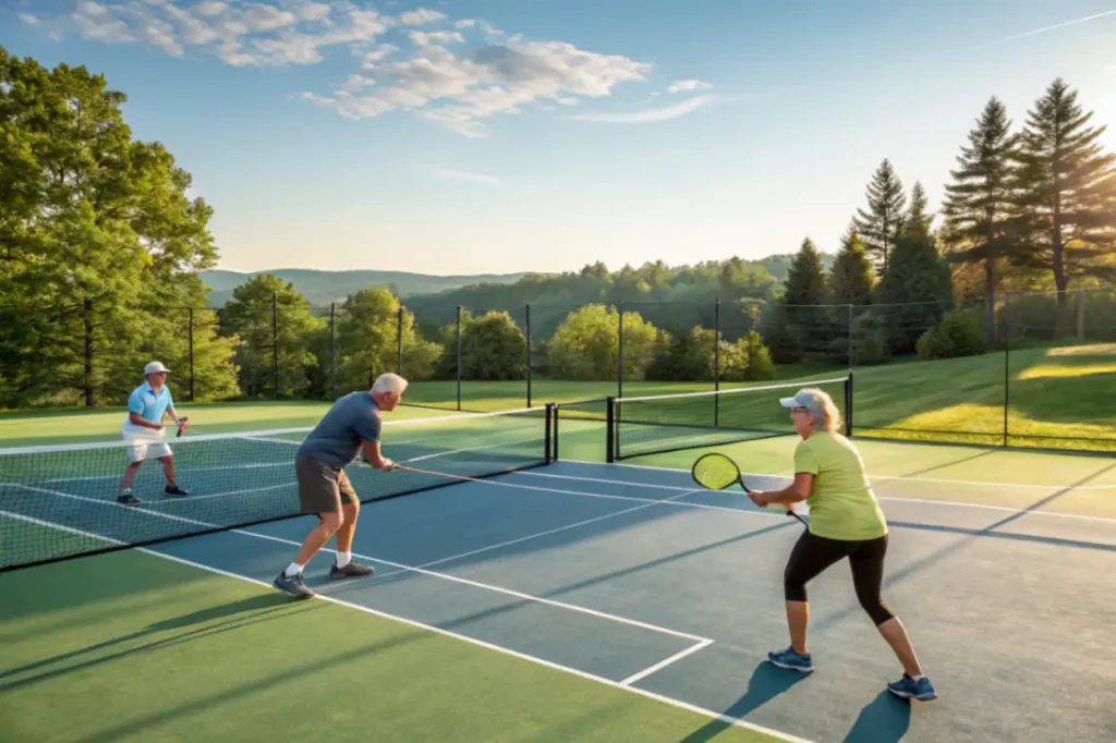 Pickleball для взрослых и его польза