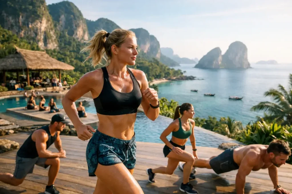 Sweat jetting тренд фитнес туризма и ЗОЖ 2026