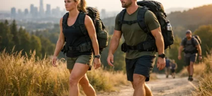 Rucking — новый тренд фитнеса 2026: почему ходьба с рюкзаком полезнее бега